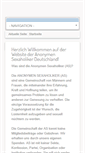 Mobile Screenshot of anonyme-sexsuechtige.de